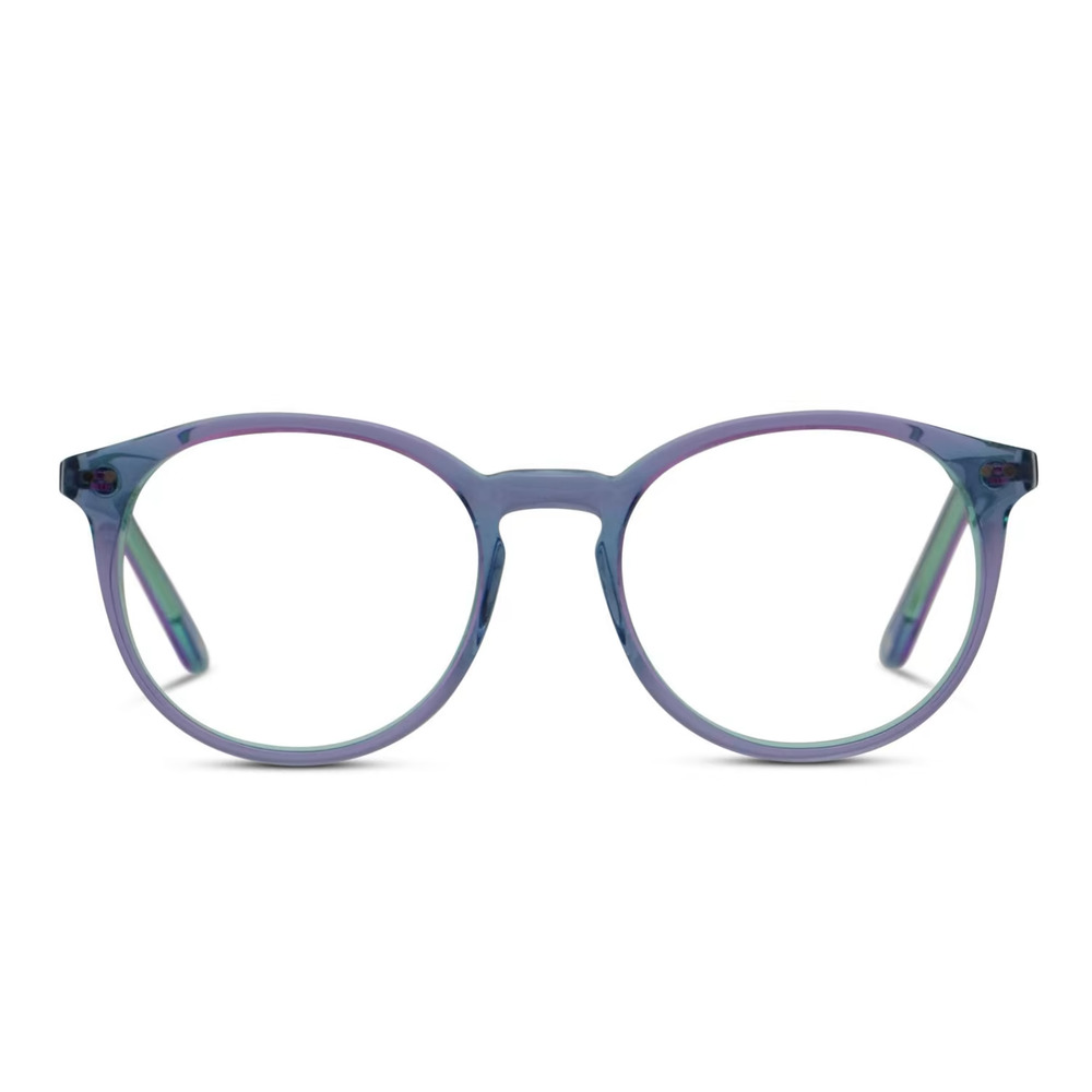 MUSE 35-001254 PURPLE GREEN MULTICOLOR EYEGLASSES SUNGLASSES FRAMES 50-18-140